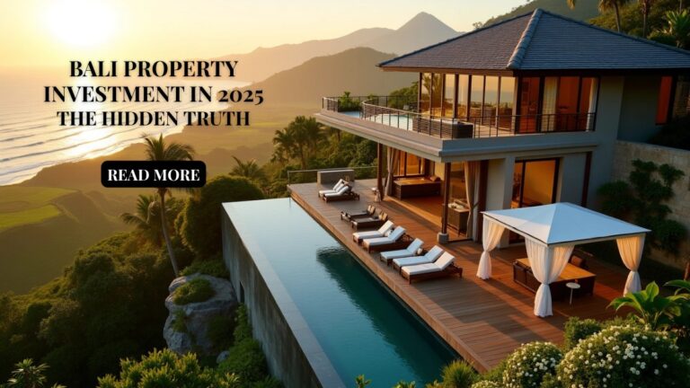 Bali Property Investment in 2025: The Hidden Truth